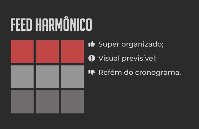 Feed no Instagram: Harmônico ou Orgânico?