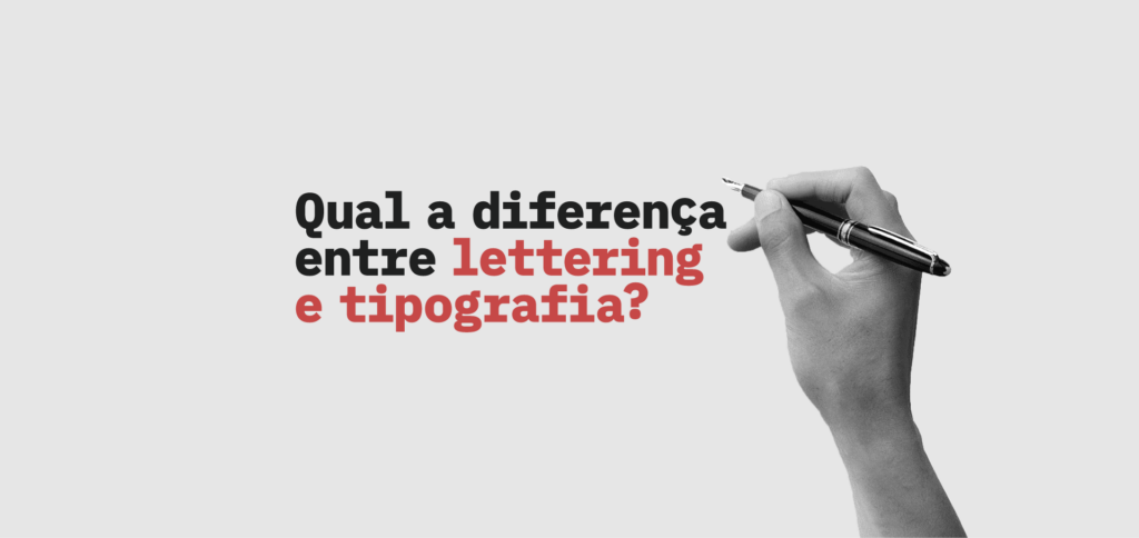 lettering e tipografia