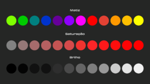 cores podem ser usadas em um feed