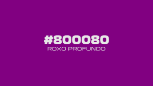 05 cores Roxo Profundo